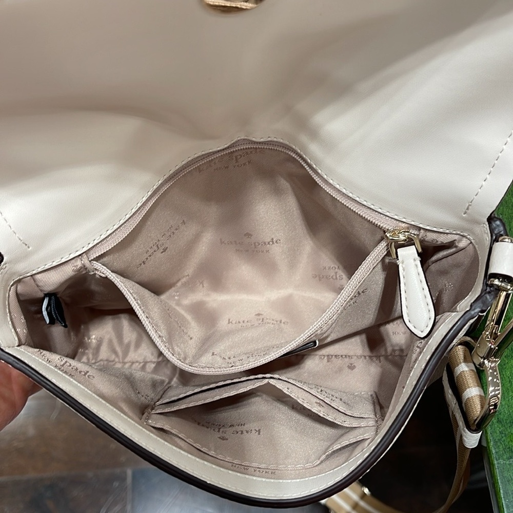 Kate Spades Rosie Flap Crossbody
Parchment 
NWT - Picture 10 of 16
